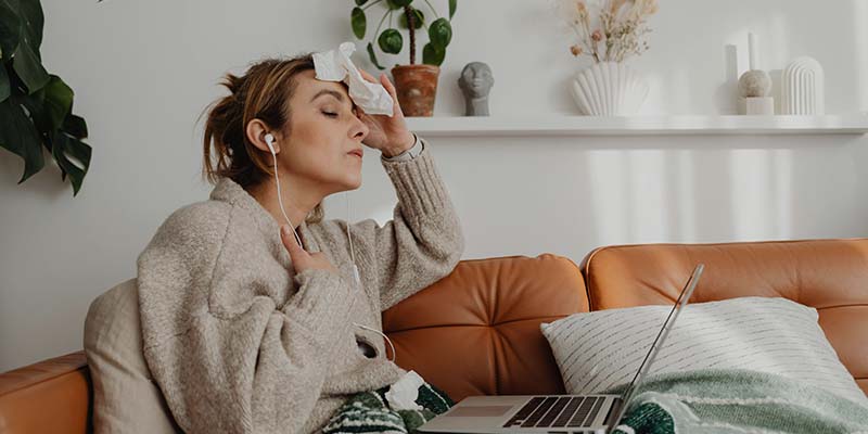 CBD menopausa per migliorare le vampate di calore